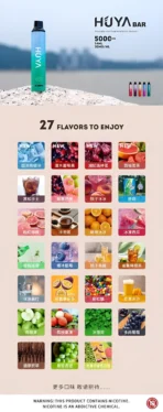 【HUYA虎牙】HUYA虎牙拋棄式-5000口 | 老品牌 可充電：圖片 2